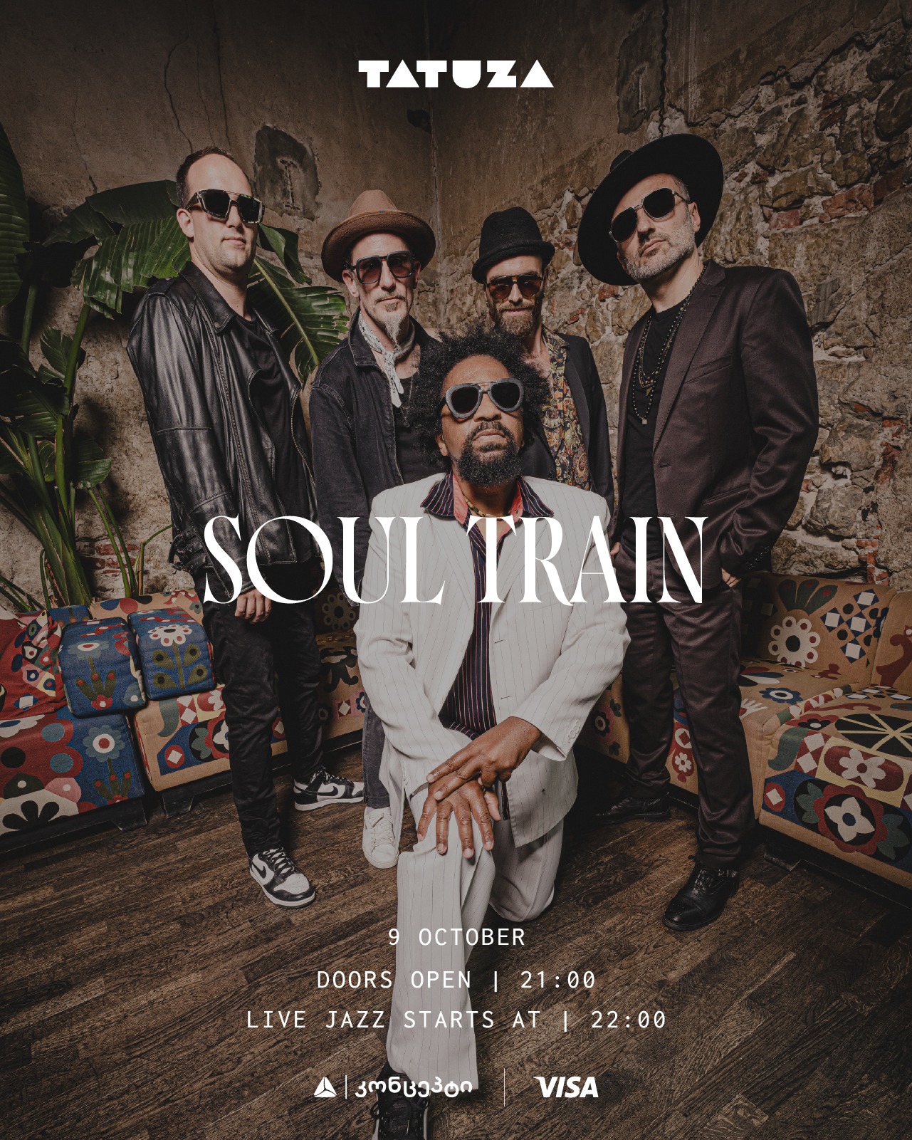 Soul Train — JJ’s Hausband feat. Reggie Saunders