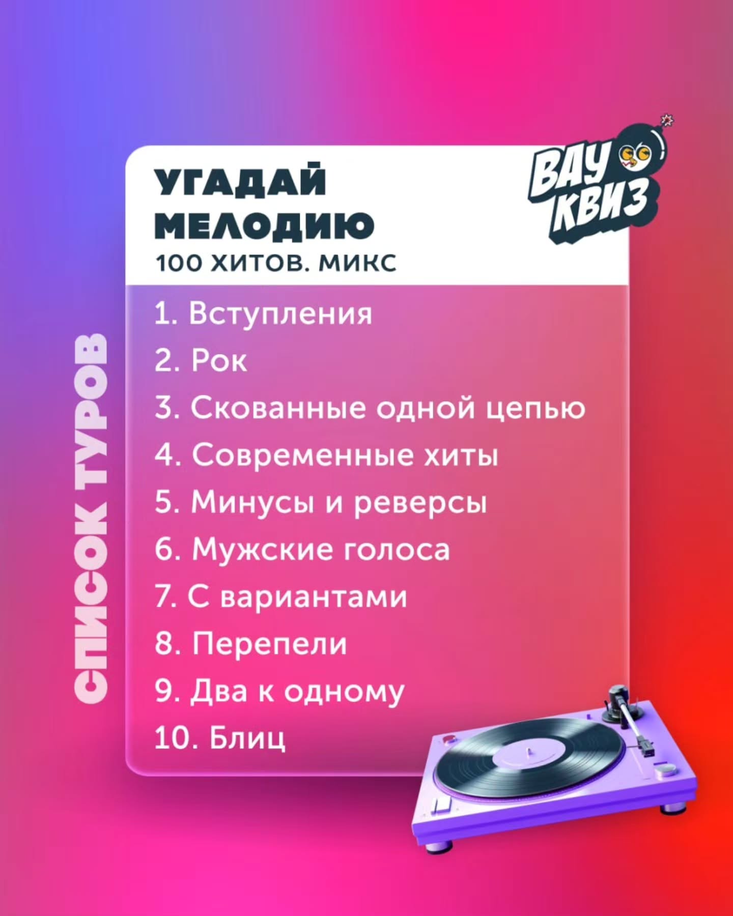Угадай мелодию