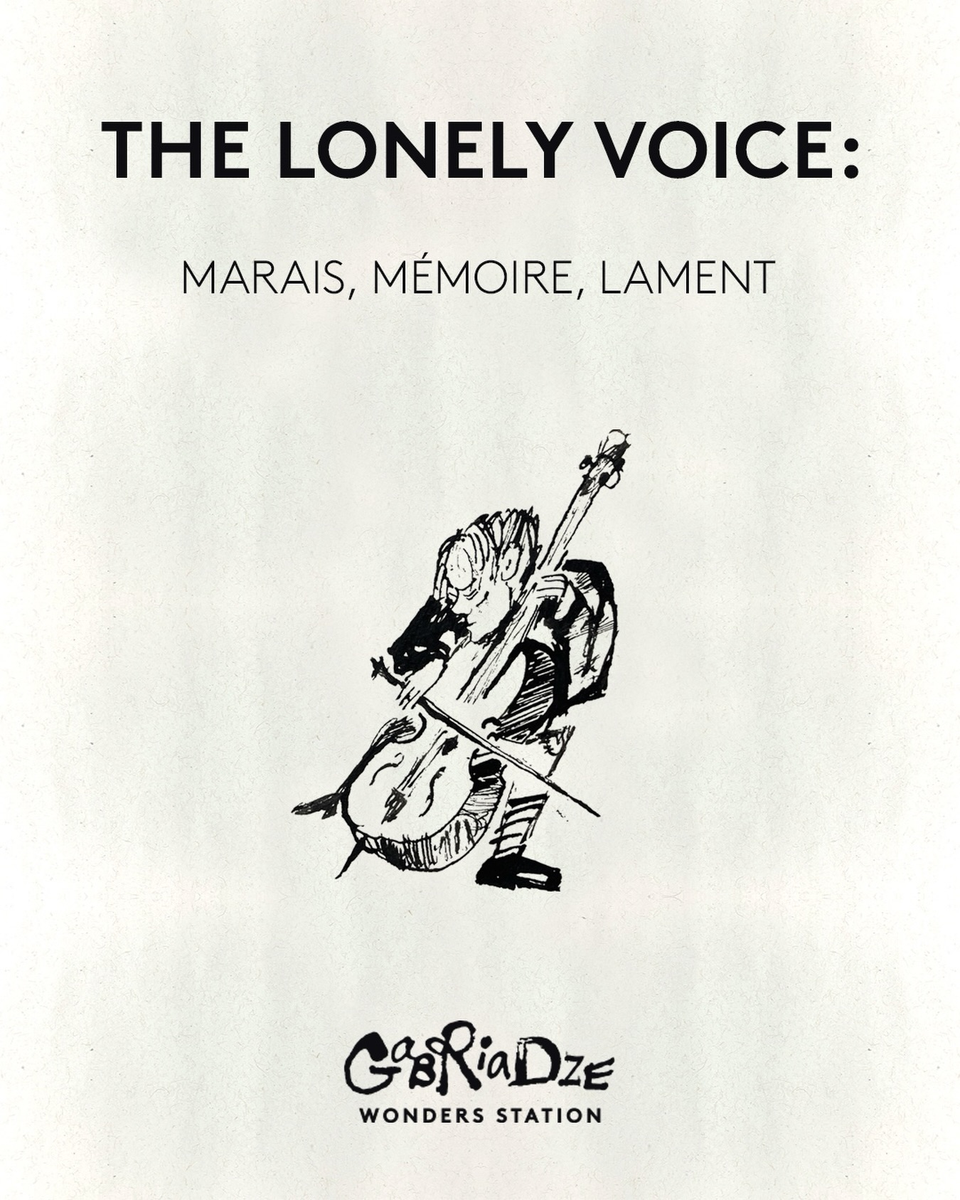 спектакли: THE LONELY VOICE